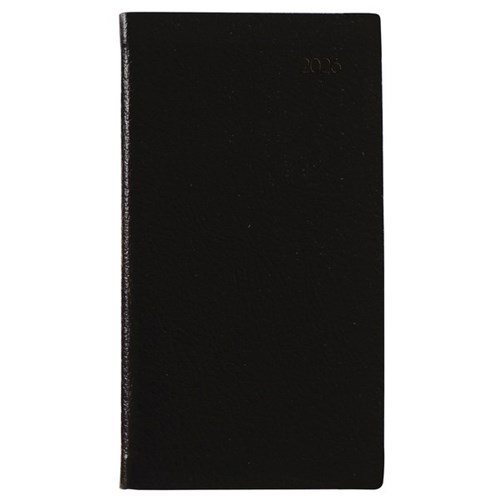 Collins CW3 1 Hour Appointment Diary Week To View 2026 Black