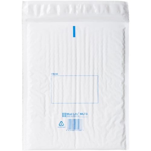 Jiffy MLT3 Mail Lite Mailers 212x280mm, Pack of 100 OfficeMax NZ