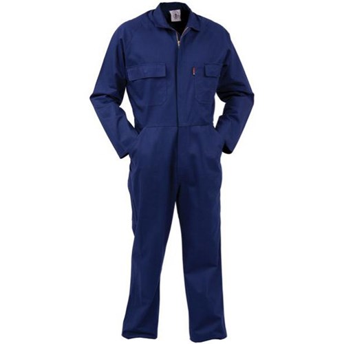 Argyle Maxim 100% Cotton Overalls 310gsm Size 12 Blue