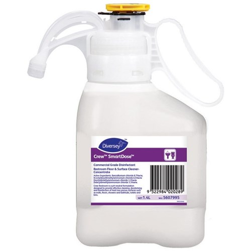 Diversey Smartdose Crew Restroom Floor & Surface Cleaner 1.4L