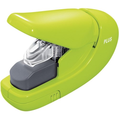 PLUS Staple-Free Stapler 5 Sheet Green
