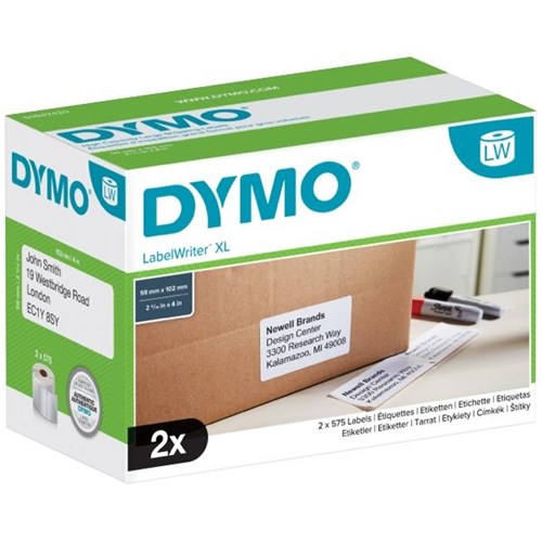 Dymo LabelWriter Large Shipping Labels 0947420 59x102mm, Box of 1150