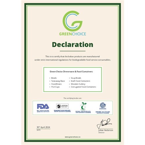 Green Choice Ripple Wall Cups 250ml Kraft, Carton of 500