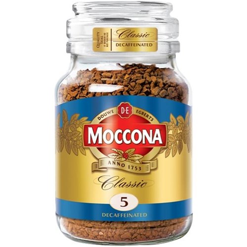 Moccona Classic Decaffeinated Freeze Dried Instant Coffee 100g