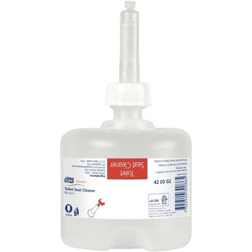 Tork S2 Toilet Seat Sanitiser 451g, Carton of 8