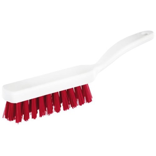 Utility Brush Red Bristles