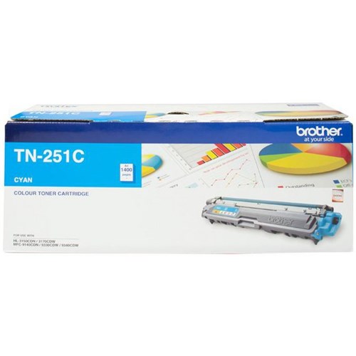 Brother TN-251C Cyan Laser Toner Cartridge