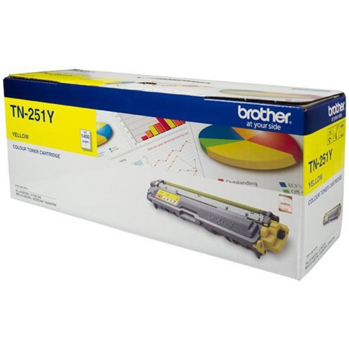 Brother TN-251Y Yellow Laser Toner Cartridge