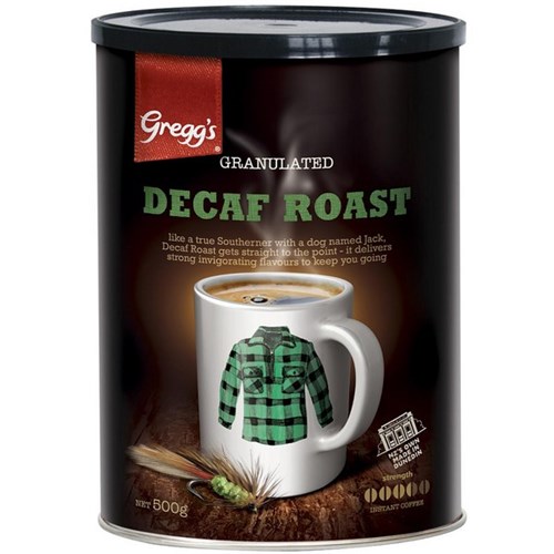 Gregg's Decaffeinated Granulated Instant Coffee 500g