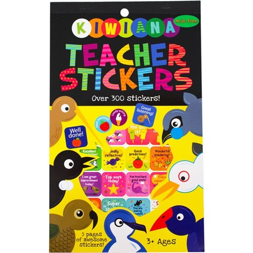 Merit Stickers Kiwiana Teacher Set, Pack of 300