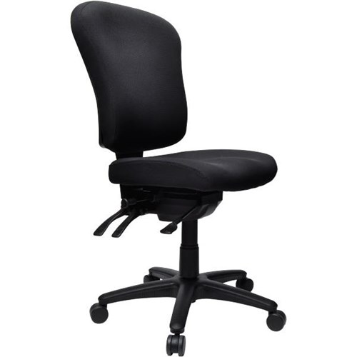 Boston Epic III Chair High Back 3 Levers Fabric OfficeMax NZ