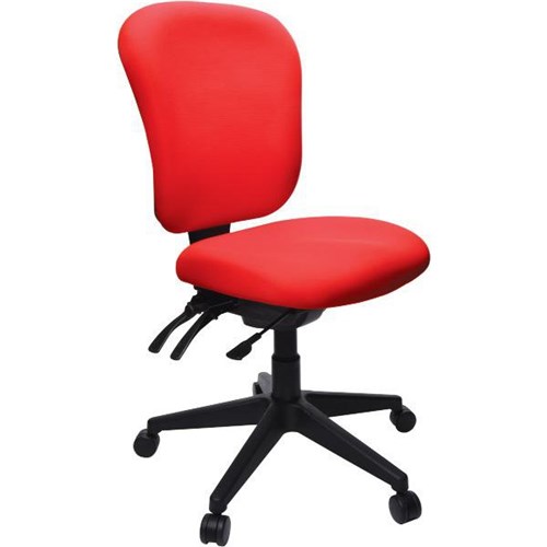Boston Epic III Task Chair High Back 3 Lever Boston Gen3 Fabric/Red