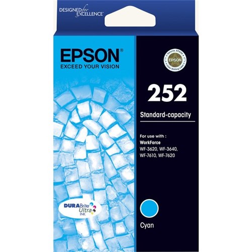 Epson 252 Cyan Ink Cartridge T252292