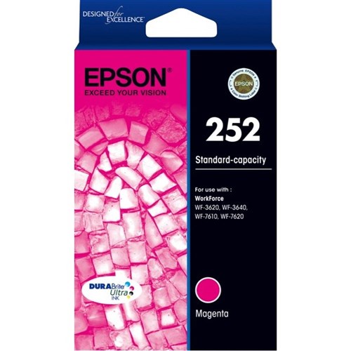 Epson 252 Magenta Ink Cartridge T252392