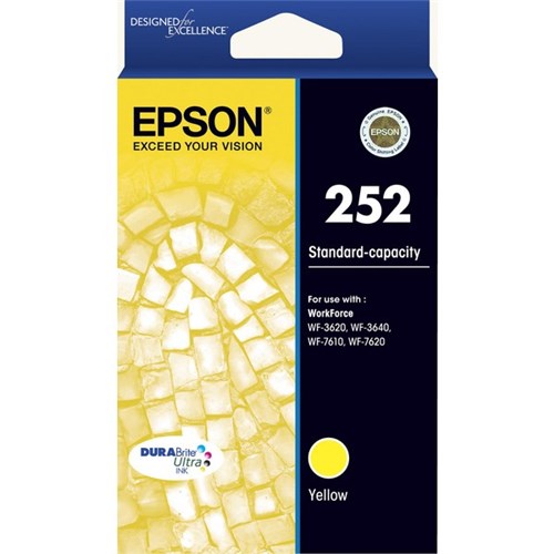 Epson 252 Yellow Ink Cartridge T252492