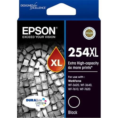Epson 254XL Black Ink Cartridge High Yield T254192