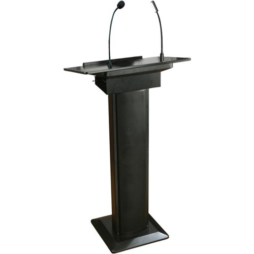 itC Audio Lectern With PA Microphone Plus Speakers