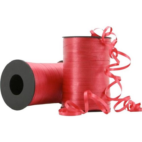 Crimped Curling Gift Ribbon 5mm x 500m Red OfficeMax NZ