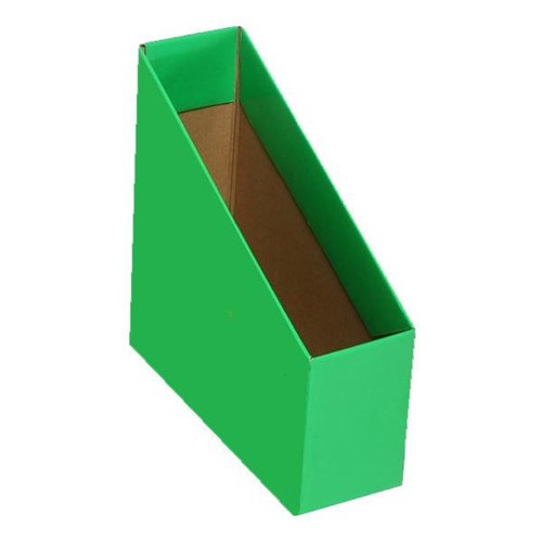 Marbig Magazine Box File, Small, Green, Pack of 5