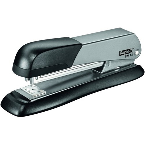 Rapid FM14 Full Strip Metal Stapler 25 Sheet Silver OfficeMax NZ