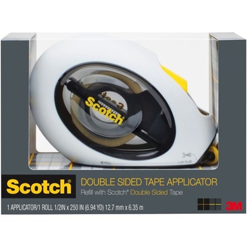 Scotch® Double Sided Tape Applicator & Tape 12.7mm OfficeMax NZ