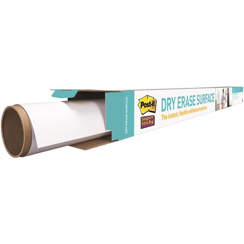Post-it® Super Sticky Dry Erase Surface Whiteboard Film 1200 x 900mm