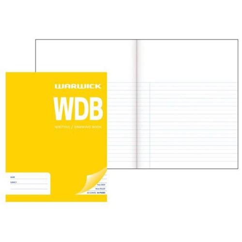 Warwick WDB Exercise Book 14mm Ruled 32 Leaves