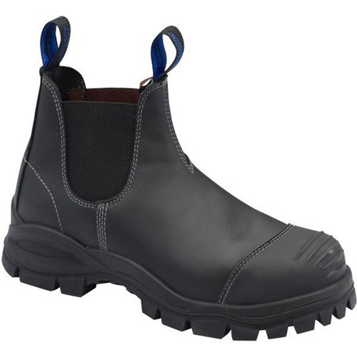 Blundstone 990 Safety Boots Slip On Size 6 Black