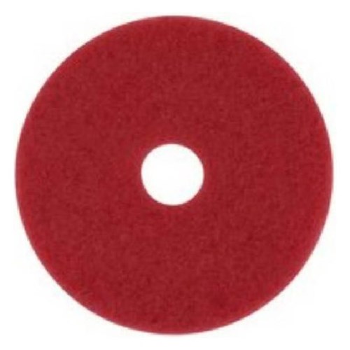 3M™ 5100 Buffer Cleaning Pad 406mm Red, Carton of 5