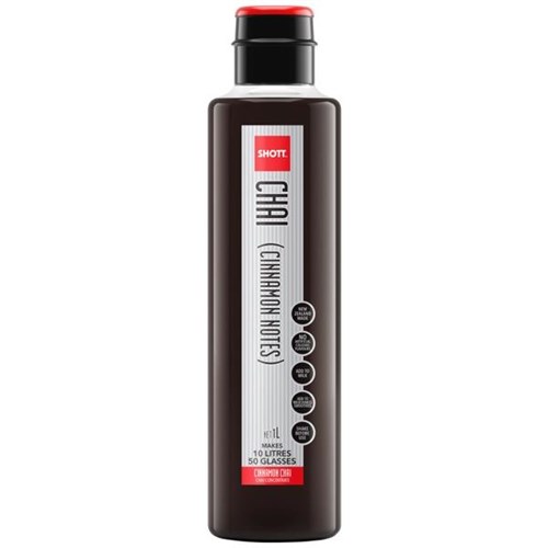 SHOTT Chai Latte Coffee Syrup 750ml OfficeMax NZ