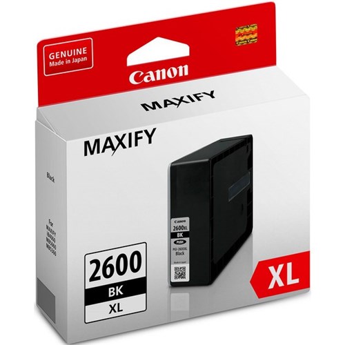 Canon PGI-2600XLBK Black Ink Cartridge High Yield