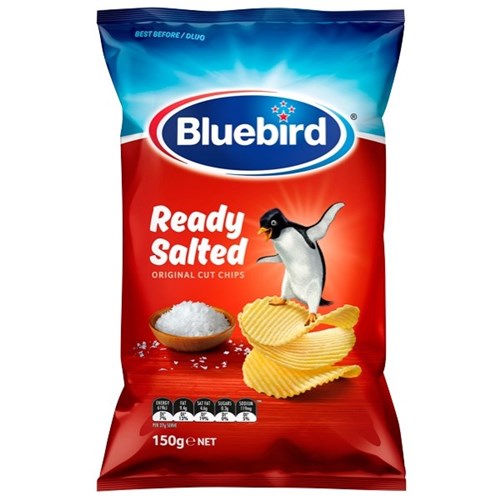 Bluebird Chips Original Ready Salted 150g OfficeMax NZ