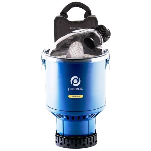 Pacvac SuperPro Bagged Backpack Dry Vacuum Cleaner 5L
