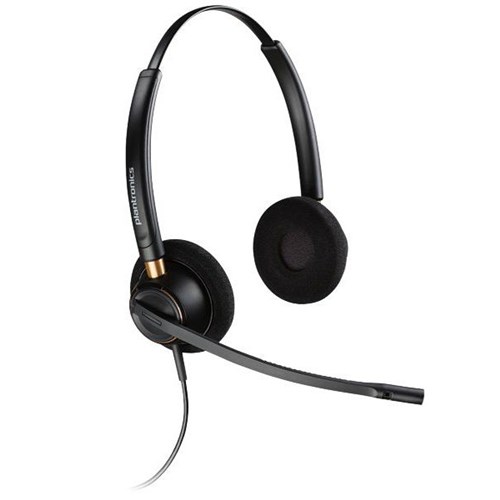 Plantronics EncorePro HW520 Binaural Wired Noise-Cancelling Headset