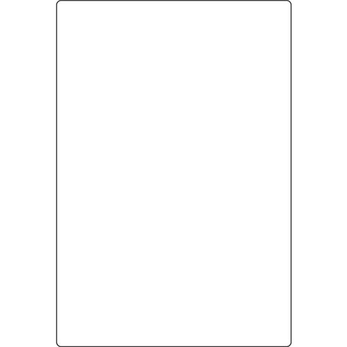 Blank Courier Labels Standard Thermal Perforated 76mm Core 101x149mm, Roll of 1000