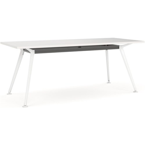 Galaxy Boardroom Table 1800x800mm White