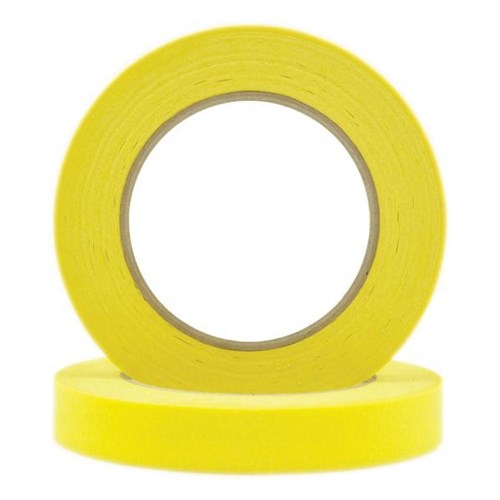 Pomona S121 High Temperature Masking Tape 18mm x 50m Yellow