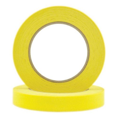 Pomona S121 High Temperature Masking Tape 18mm x 50m Yellow