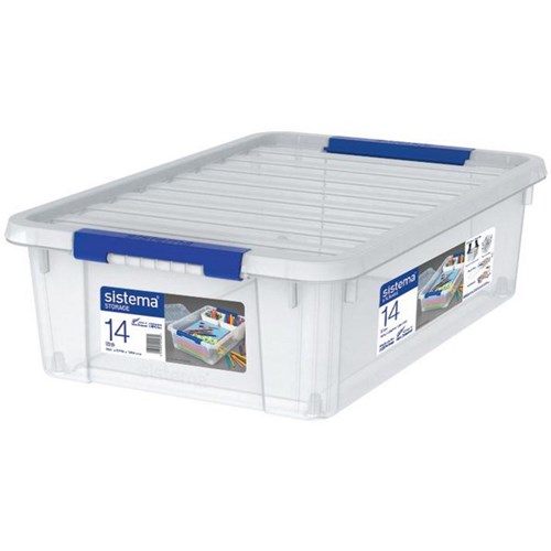 Sistema Storage Bin With Lid 14L
