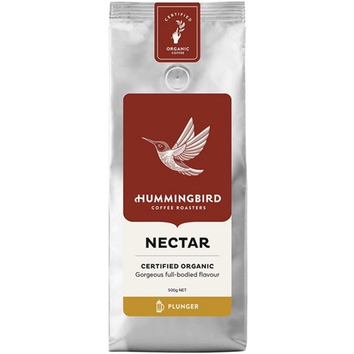 Hummingbird Organic Plunger & Filter Coffee Nectar 500g