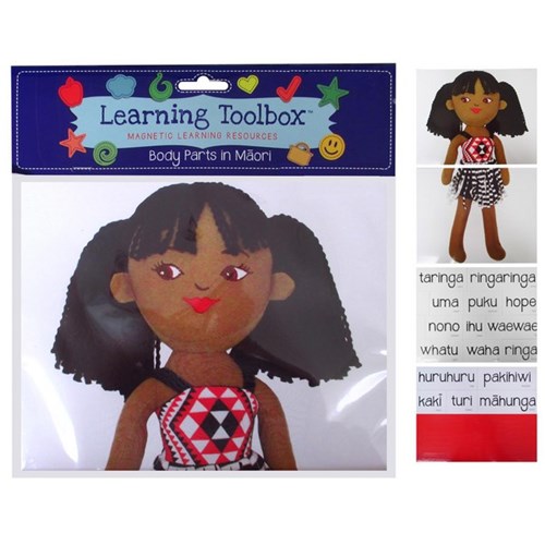 Learning Toolbox Magnets Maori Body Parts, Set of 34