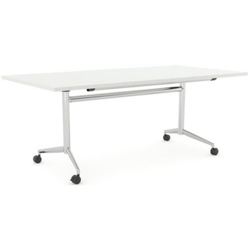 Galaxy Flip Table 1400mm White/Chrome