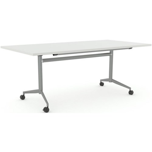 Galaxy Flip Table 1600mm White/Silver