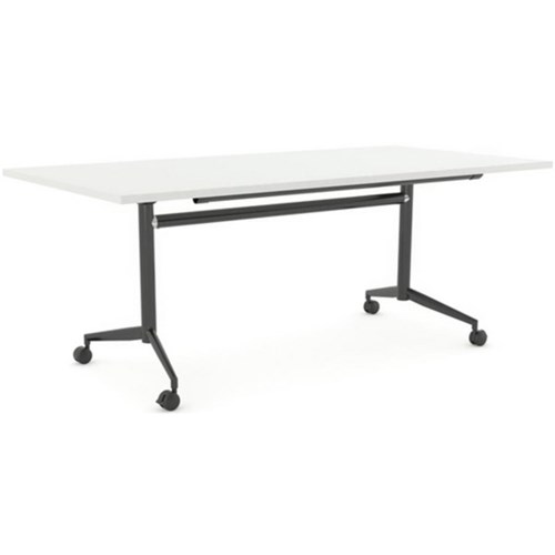 Galaxy Flip Table 1600mm White/Black
