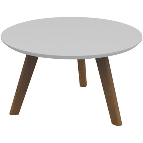 Fiord Coffee Table 800mm Snowdrift/Ash Timber