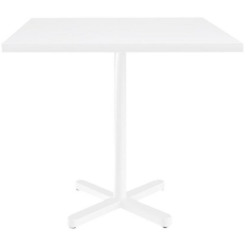Spot Table 800mm White/White
