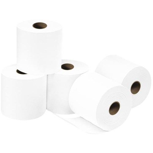 Cash Register NCR Paper Roll 76x76mm, Pack of 5 OfficeMax NZ