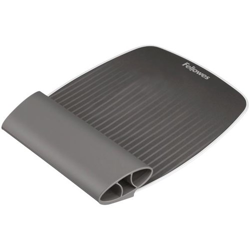 Fellowes ISpire Mouse Pad & Wrist Support Rocker Grey OfficeMax NZ