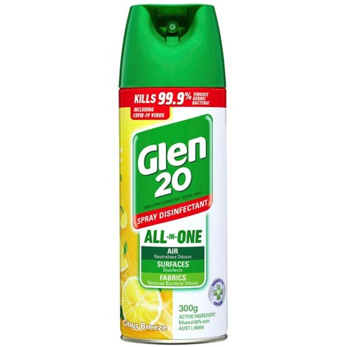 Dettol Glen 20 Disinfectant Spray Citrus Breeze 300g