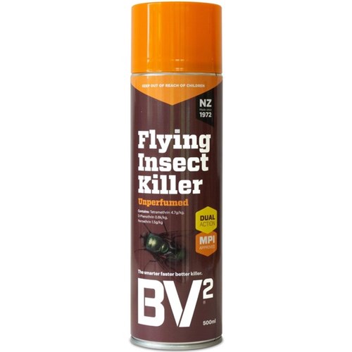 BV2 Flying Insect Killer Aerosol 500ml